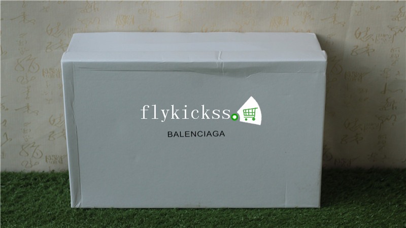 Balenciaga Race Runner Trainers Black White